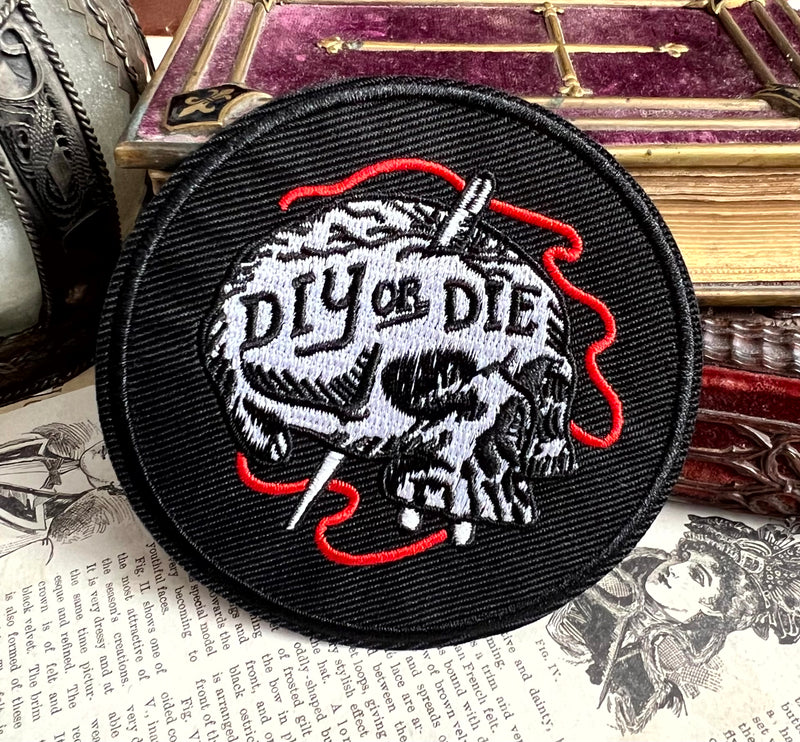 DIY or Die Skull Patch