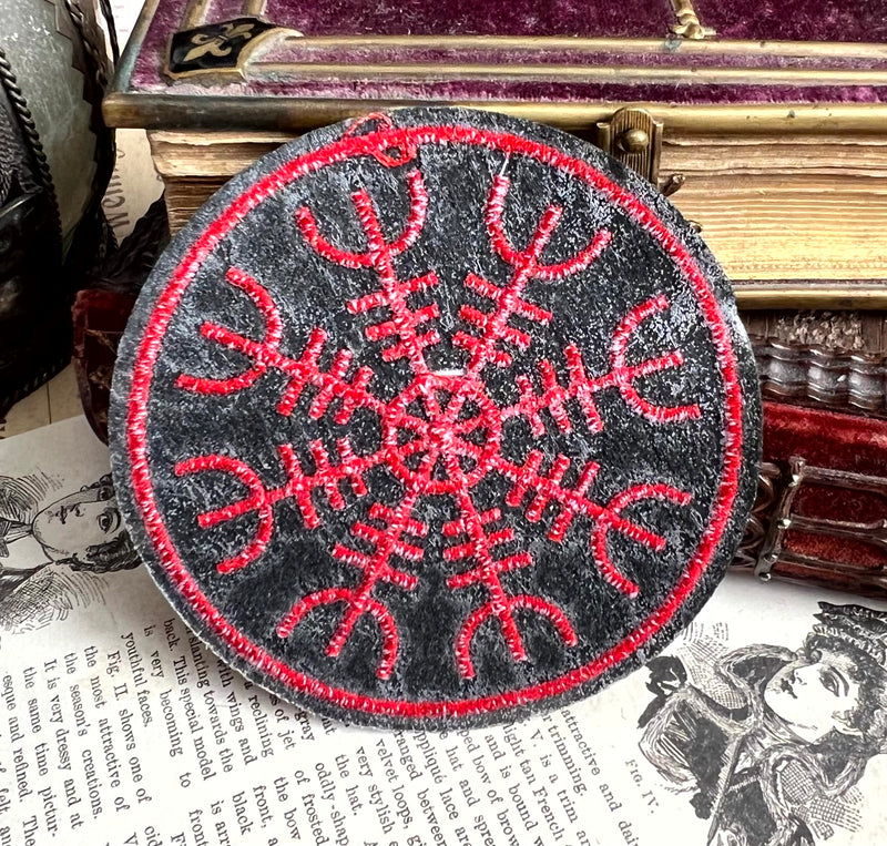 "Aegishjalmur" Viking Rune Patch