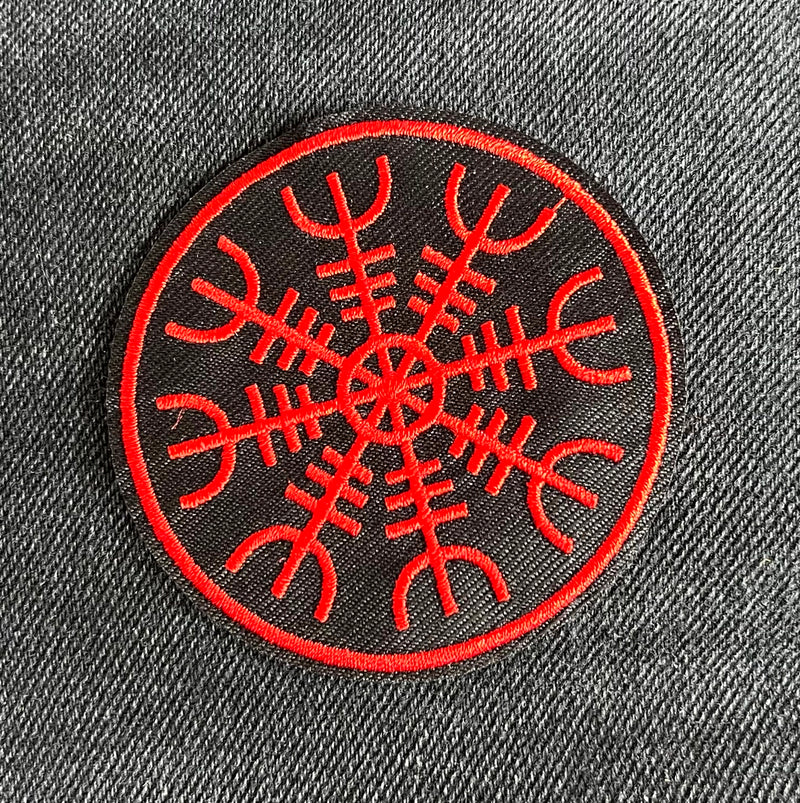 "Aegishjalmur" Viking Rune Patch