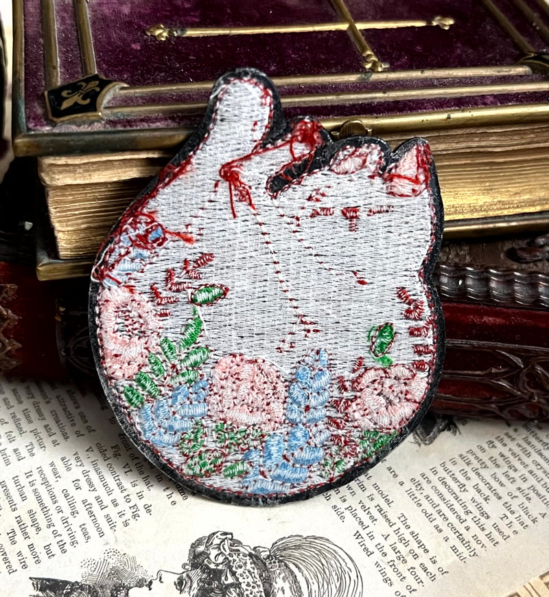 Flower Cat Patch