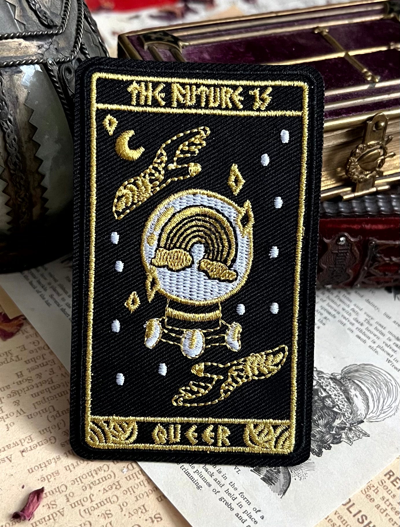 Patch Tarot Card ''The Future Is Queer'' LGBTQ+