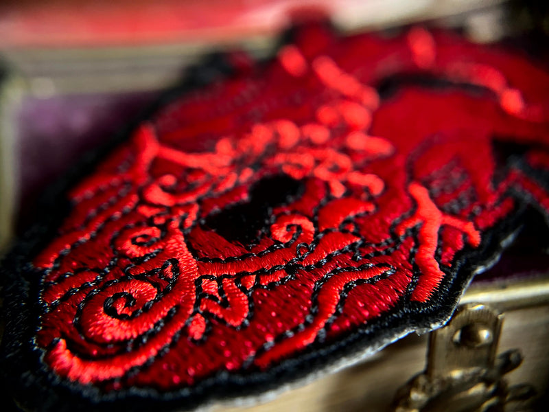 Anatomische Herz mit Schlüsselloch Patch