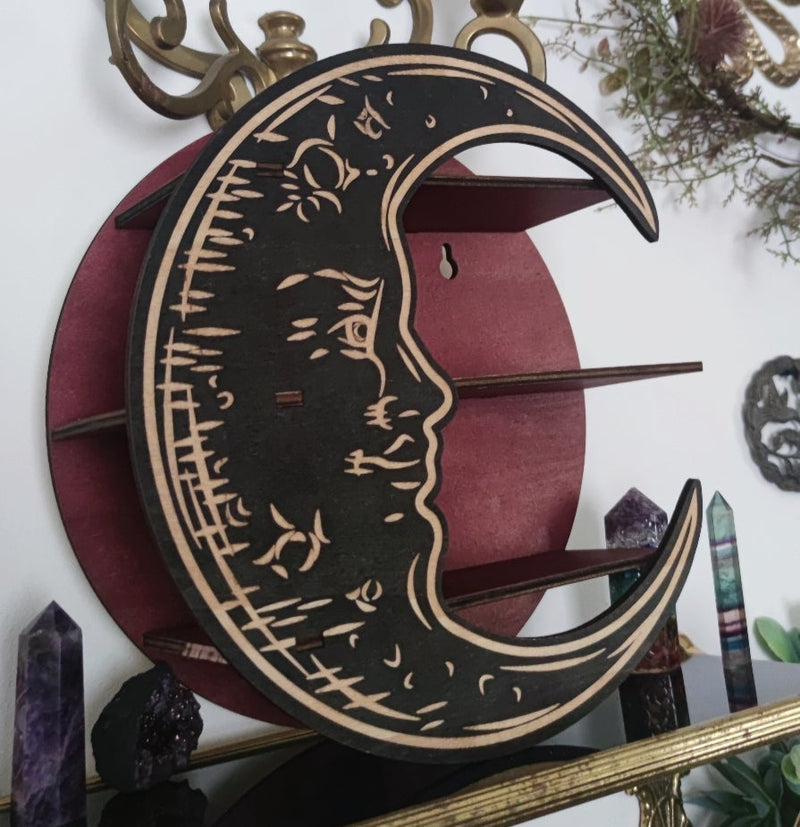 Mystic Moon Shelf Purple