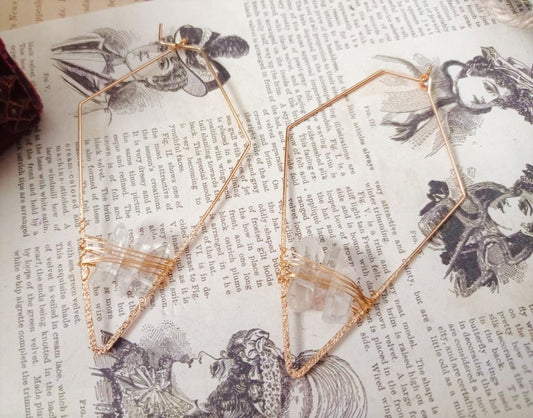 Wicca Crystal Ohrringe