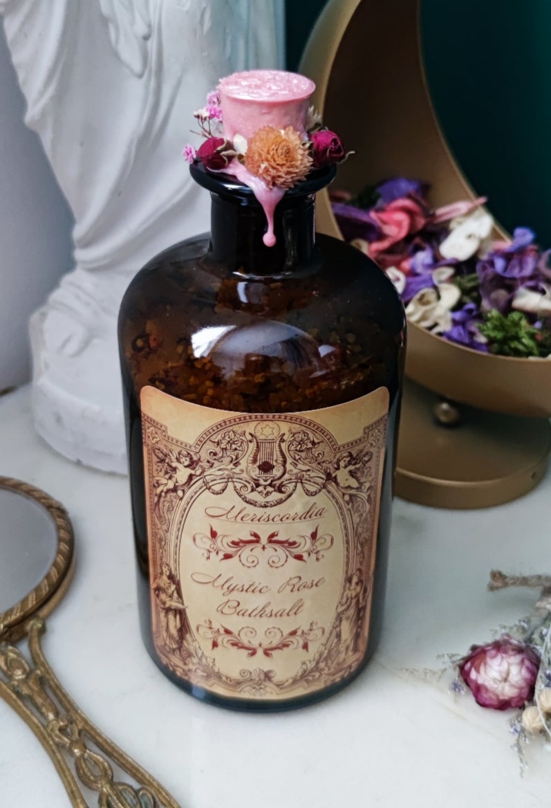 Badesalz Mystic Rose 500ml (Braun)
