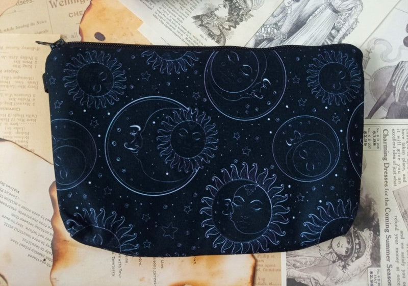 Kosmetiktasche Witchy Sun & Moon