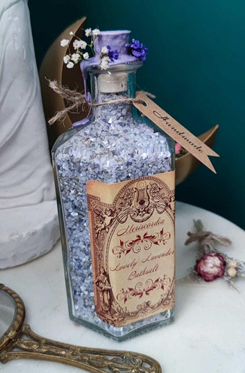 Badesalz mit Lavendelduft „Lovely Lavender“ Vegan (500ml)