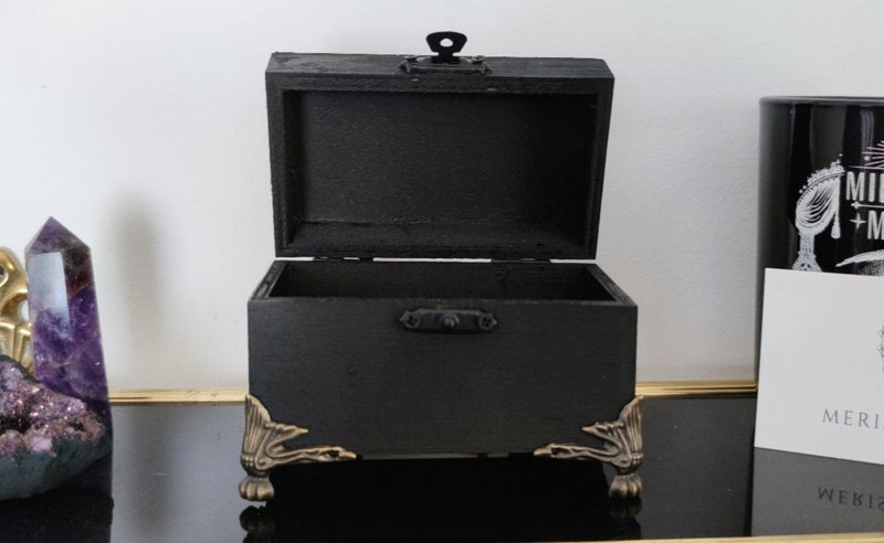 Goldene Käfer Box Klein