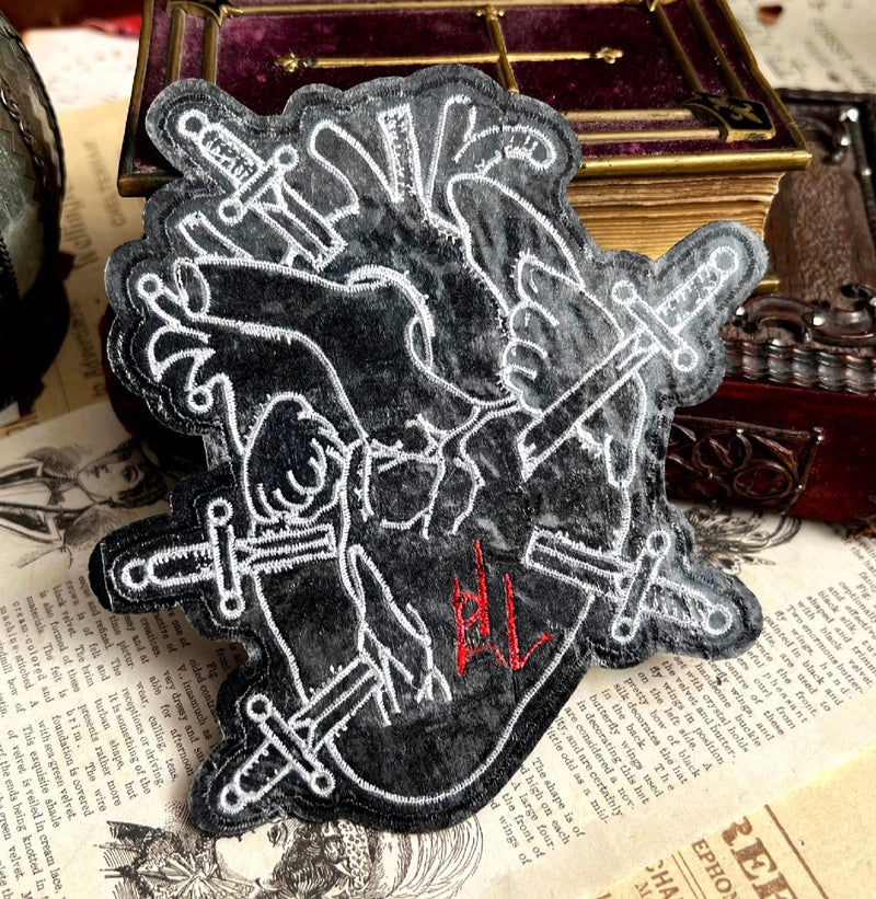 Mystic Sacred Heart Iron On Patch – Heart of a Thousand Wounds