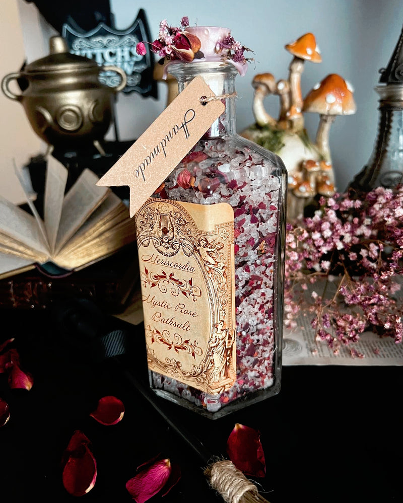 Badesalz mit Rosenduft „Mystic Rose Vegan (500ml)“