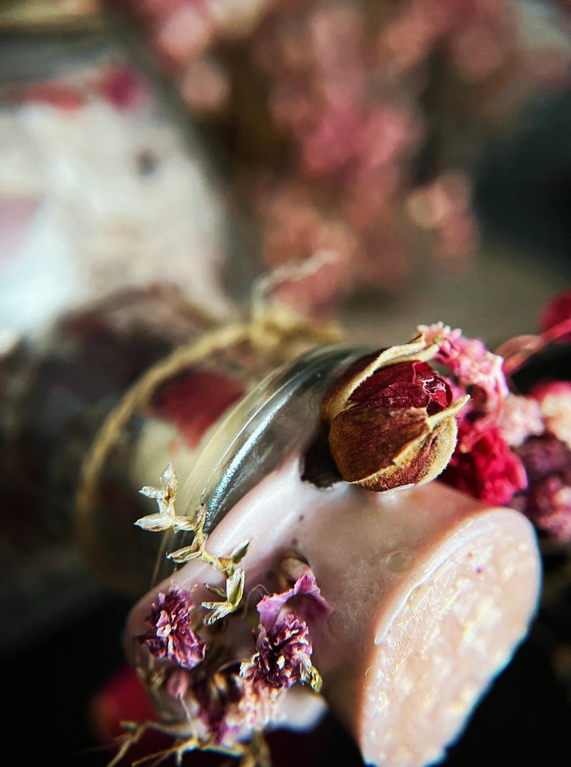 Badesalz mit Rosenduft „Mystic Rose Vegan (500ml)“