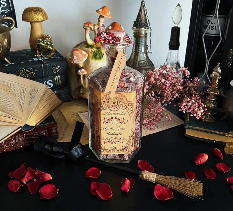 Badesalz mit Rosenduft „Mystic Rose Vegan (500ml)“