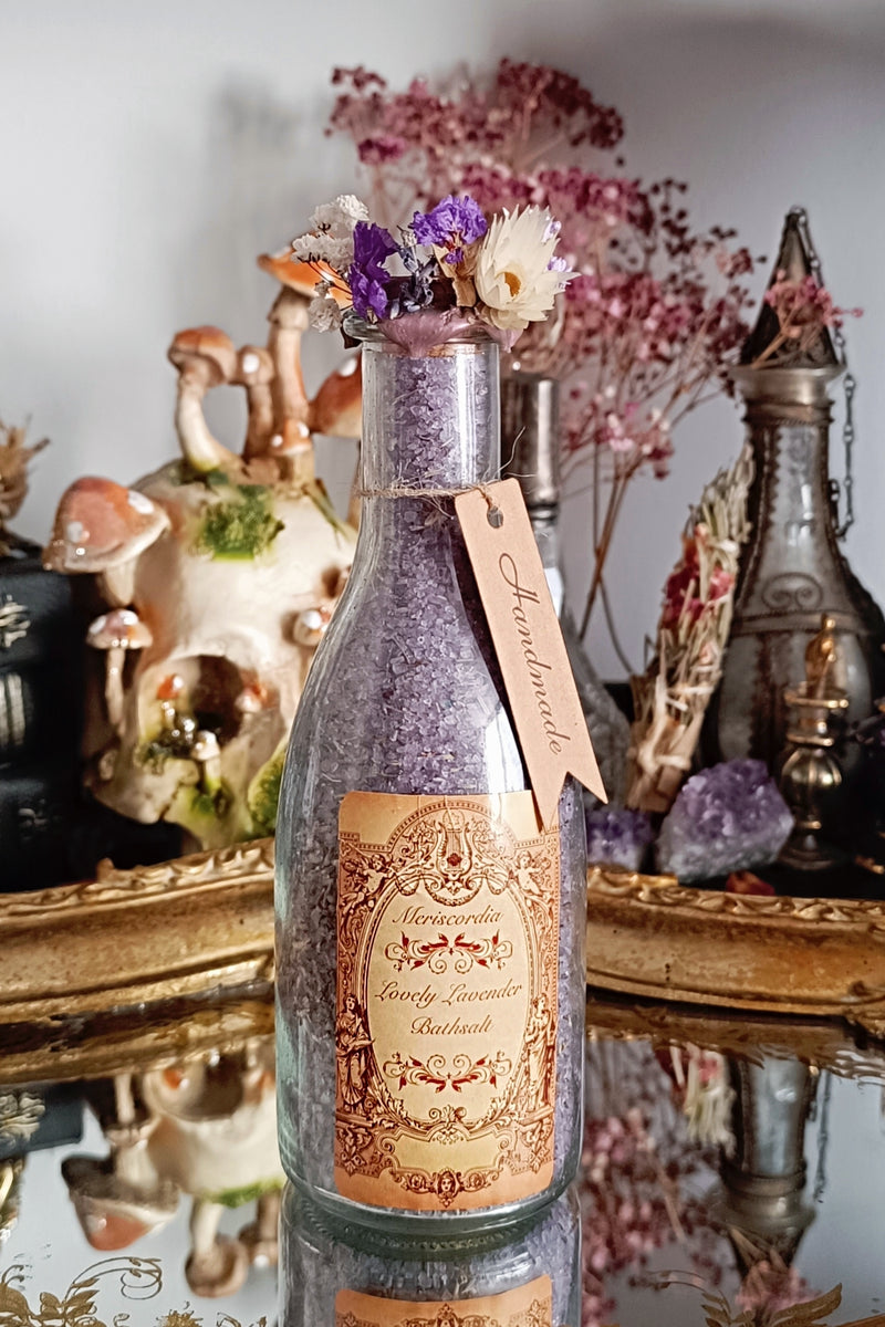 Badesalz "Lovely Lavender" Badezusatz 300ml