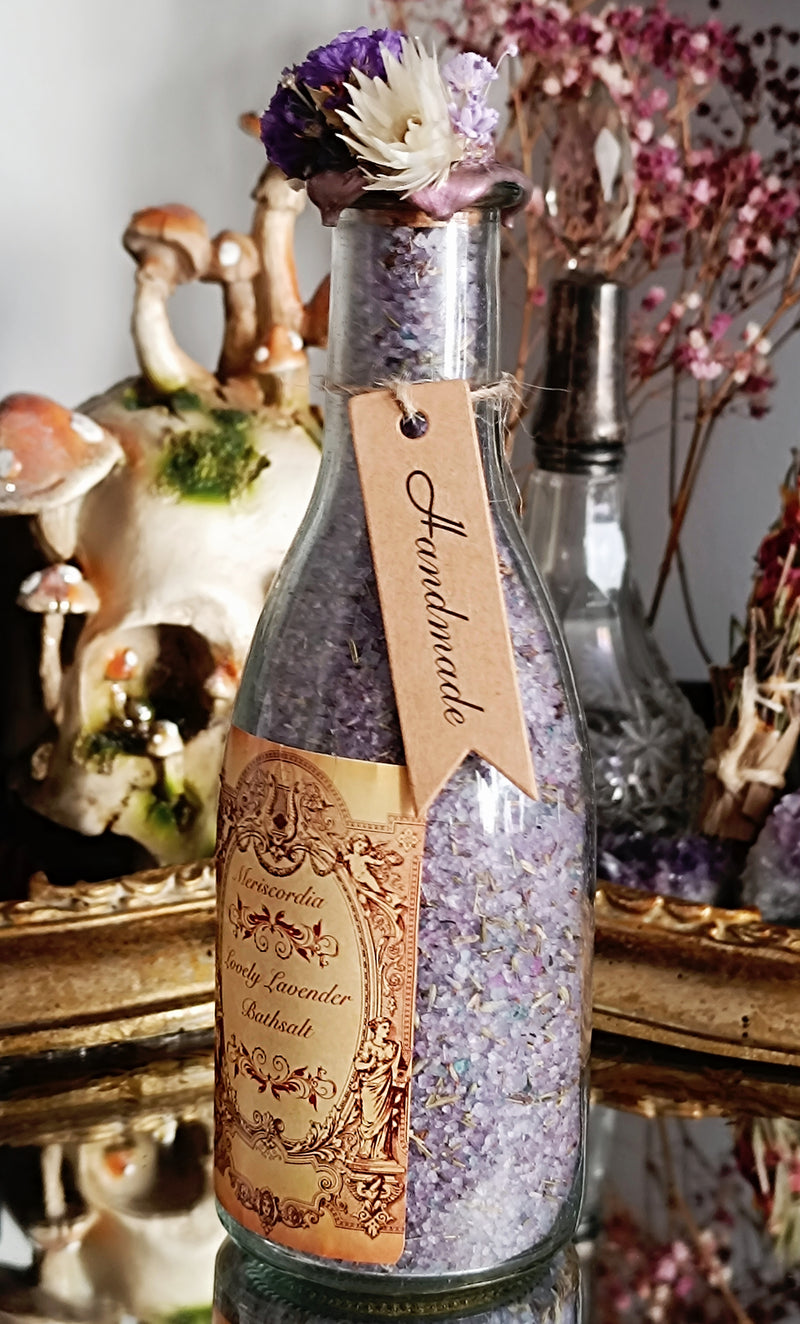 Badesalz "Lovely Lavender" Badezusatz 300ml