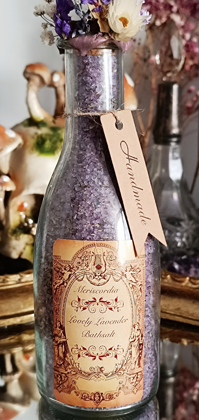 Badesalz "Lovely Lavender" Badezusatz 300ml
