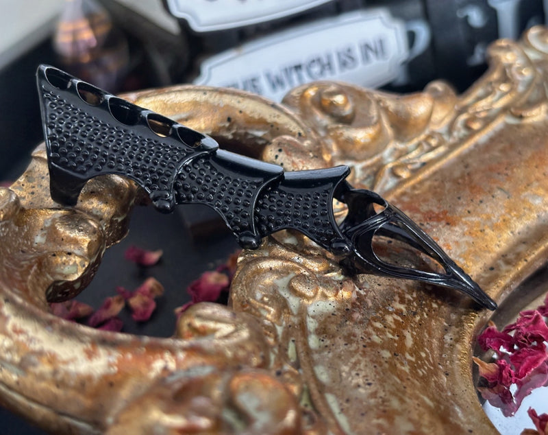 Dragon Claw Ring Black | Krallen Ring Schwarz | Gothic
