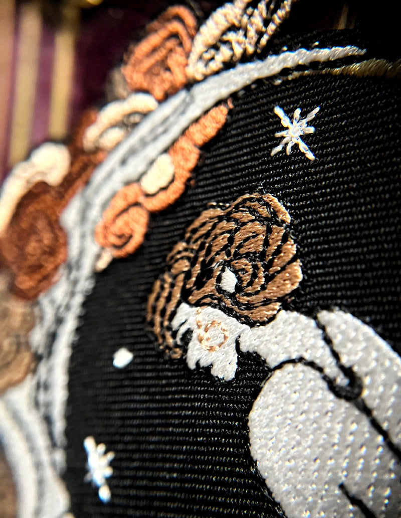 Mystic Celestial Moon Goddess Iron On Patch