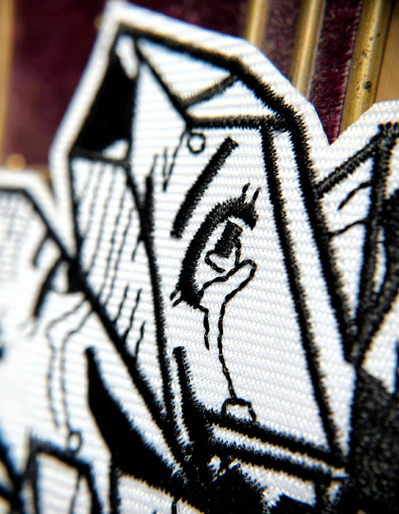 Crystal Tears Anime Style Iron On Patch