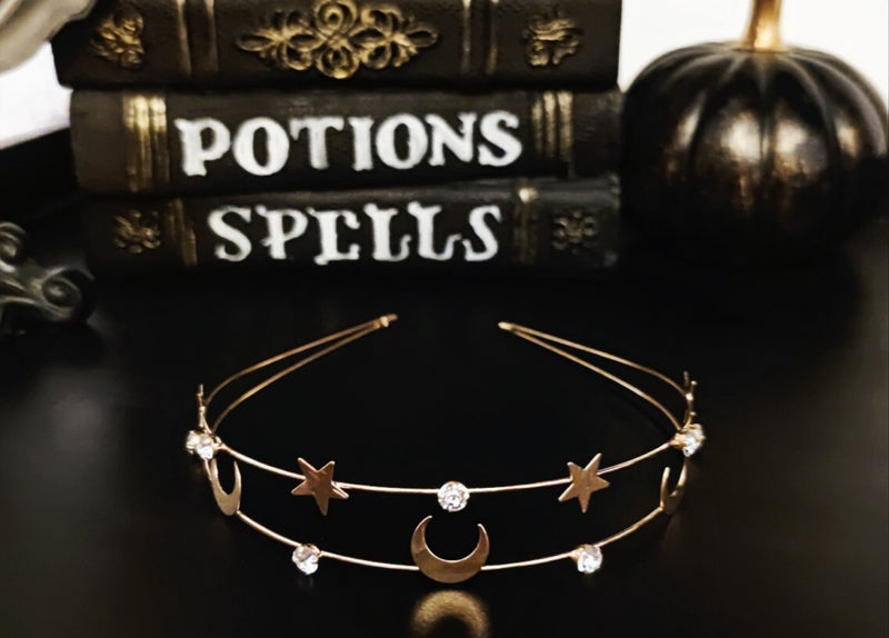 Mond & Sterne Haarreif | Celestial Headpiece