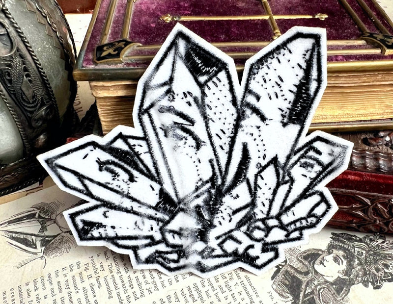 Crystal Tears Anime Style Iron On Patch