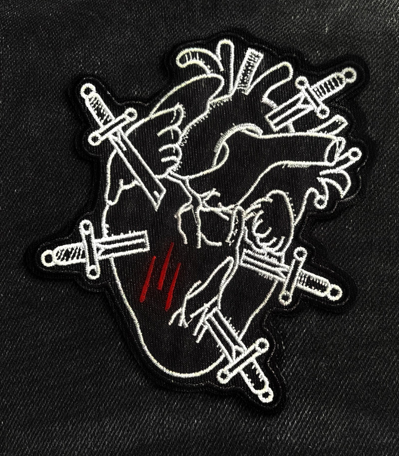 Mystic Sacred Heart Iron On Patch – Heart of a Thousand Wounds