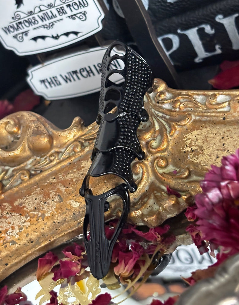 Dragon Claw Ring Black | Krallen Ring Schwarz | Gothic