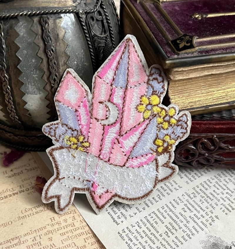 Protection From Assholes Crystal Iron On Patch – Witchy Protection Charm