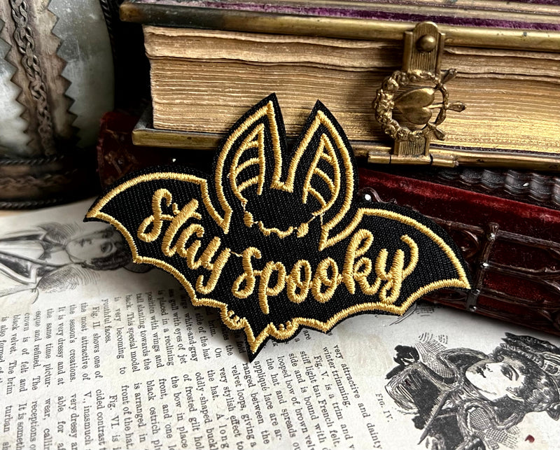 Stay Spooky Cute Bat Patch