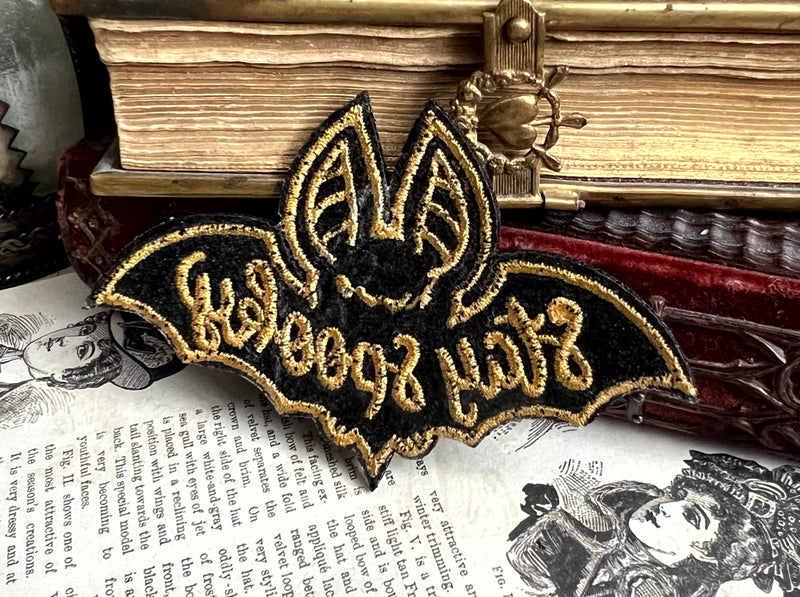 Stay Spooky Cute Bat Patch
