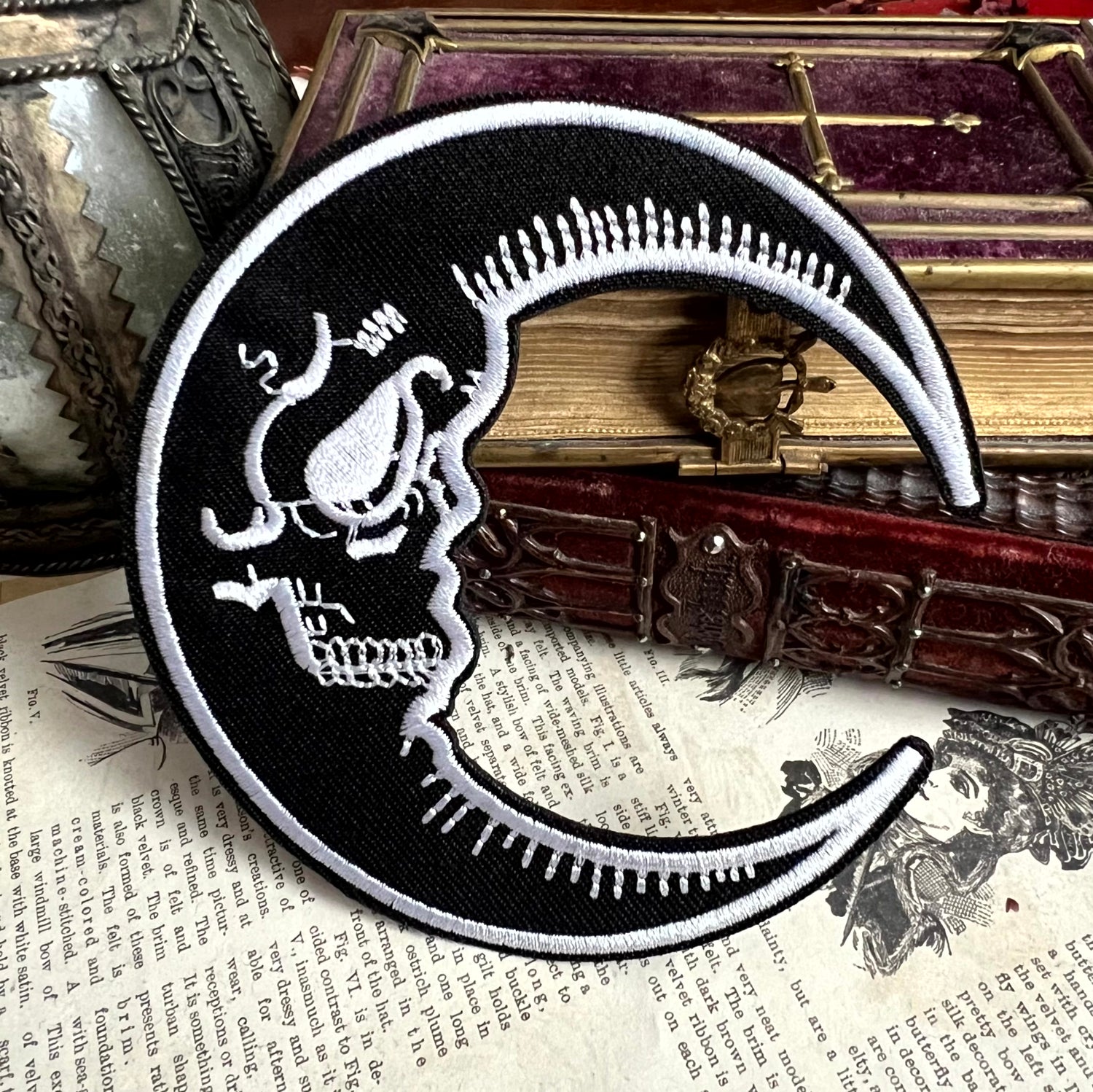 Sichelmond Skull Face Patch