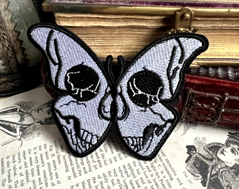 Skull Butterfly Patch