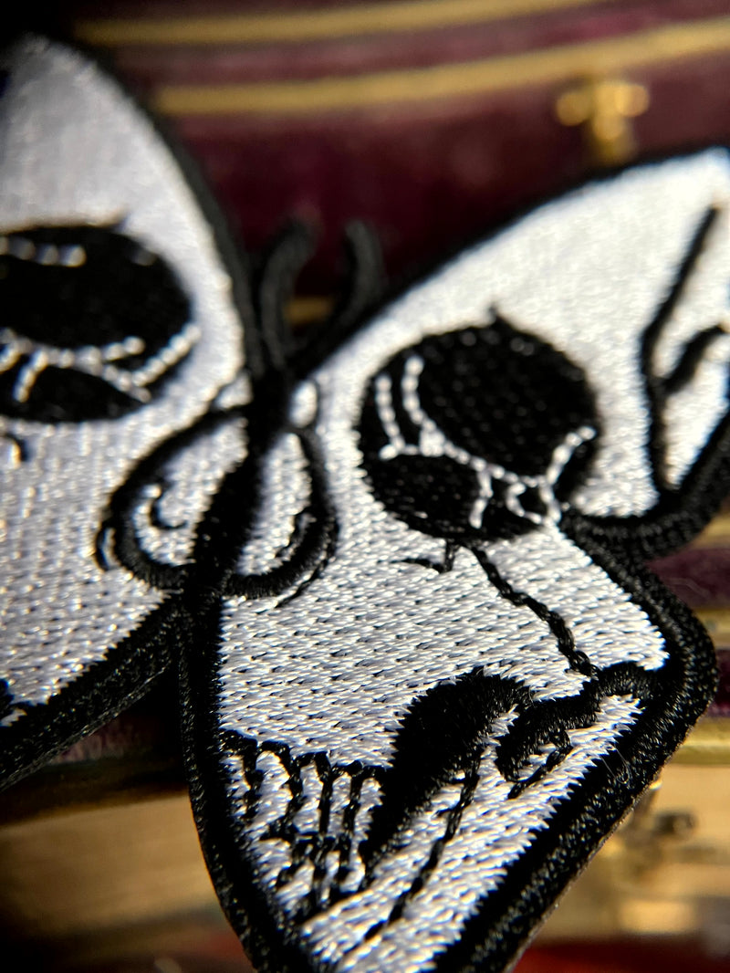 Skull Butterfly Patch