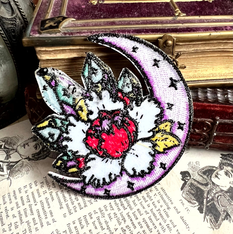 Crescent Crystal Moon Patch