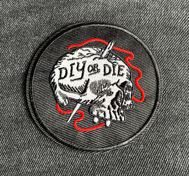 DIY or Die Skull Patch