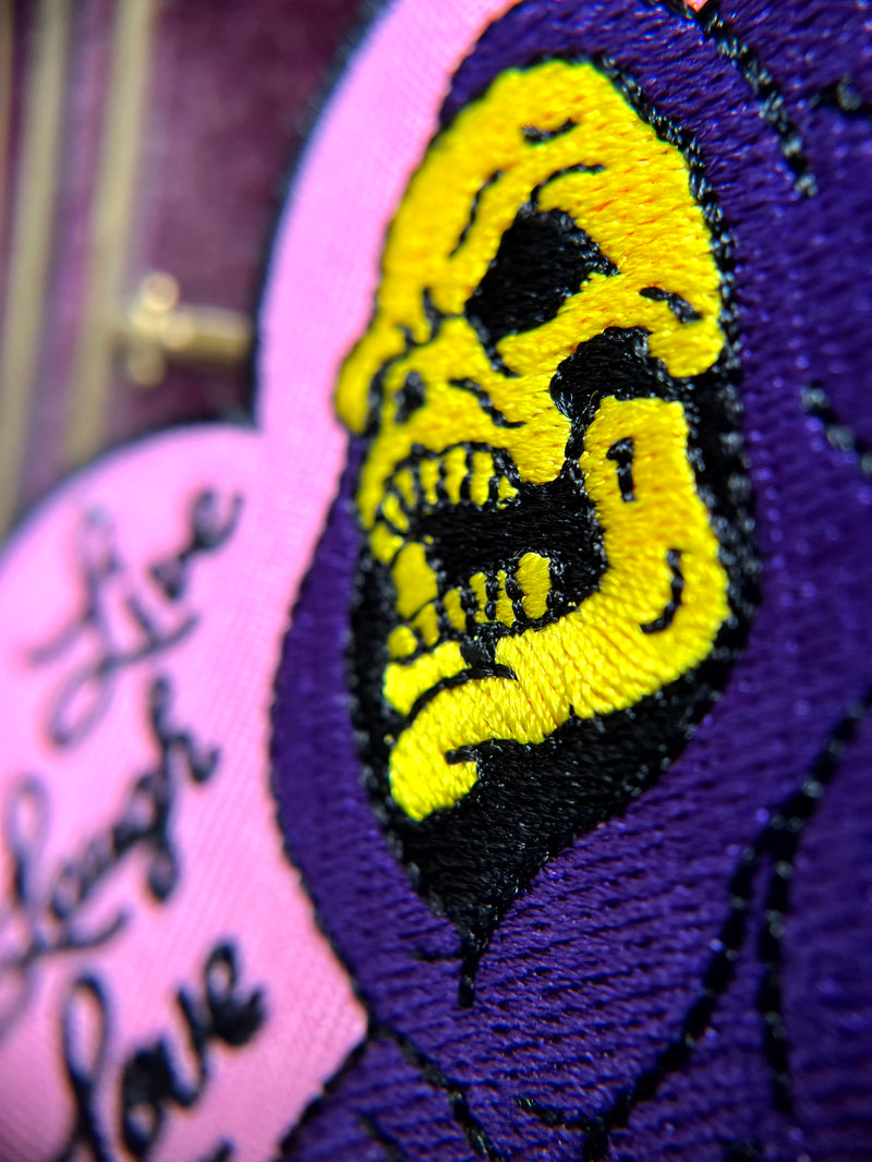 Live, Laugh, Love Herz Patch