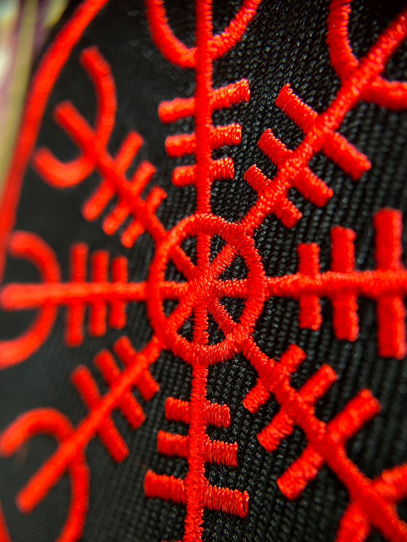 "Aegishjalmur" Viking Rune Patch