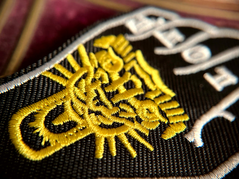 Neo Traditional Tiger Hand "LOVE" Patch