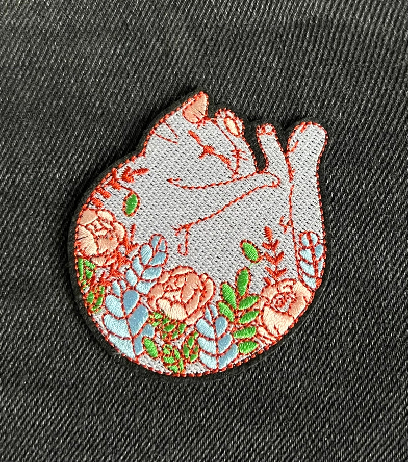 Flower Cat Patch
