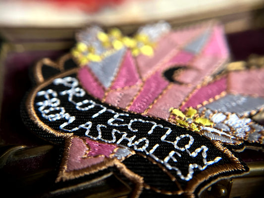 Patch Protection From A**holes– Kristall der Grenzen & Selbstachtung