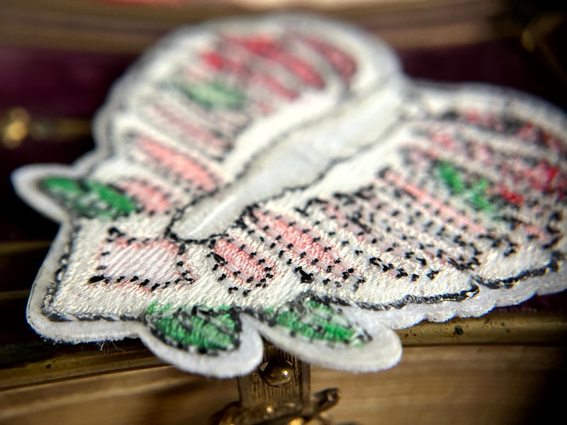 Ribcage Flower Heart Patch