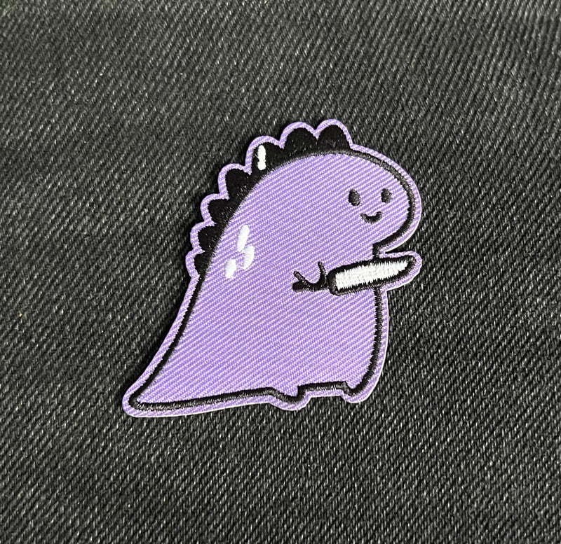 Cute Murder Dino Patch