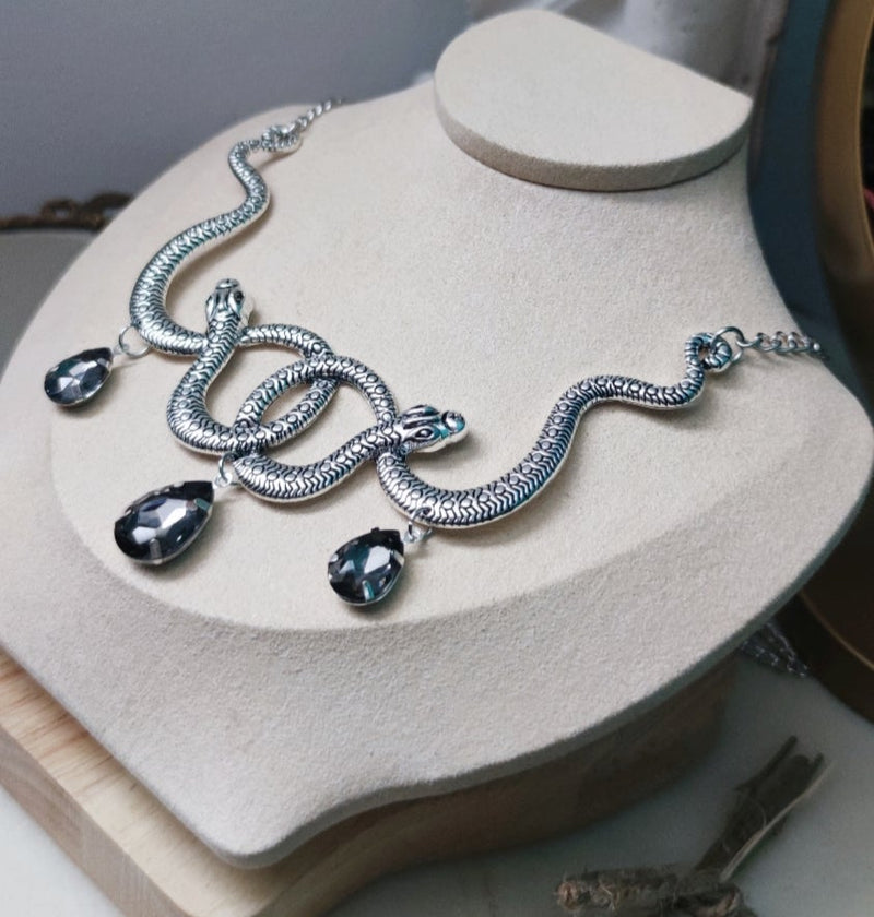 Snake Collier Silver