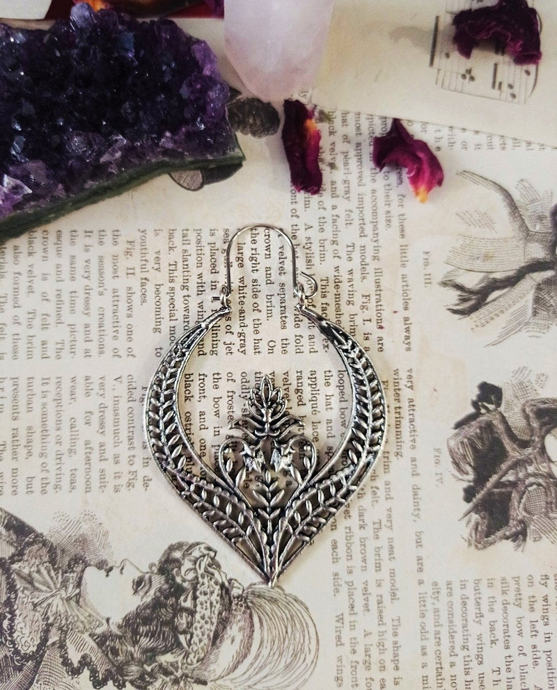 Mandala Flower Ohrringe