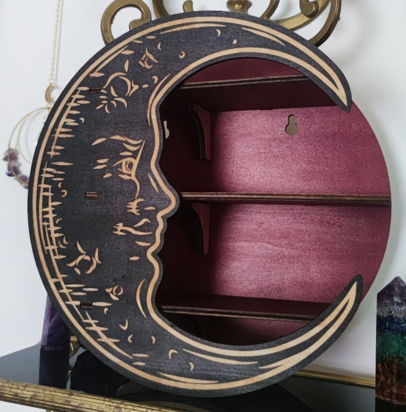 Mystic Moon Shelf Purple